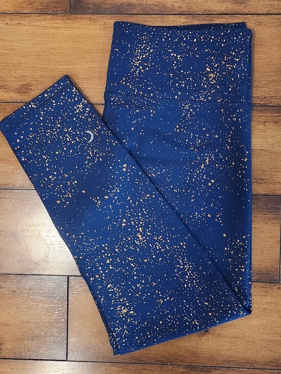 ZYIA Pants - Zyia navy stay gold light n tight high rise 7/8 24"